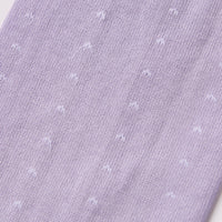 Dotted Socks in Wisteria