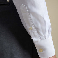 Duchamp Mens Royal Oxford Shirt White
