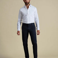 Duchamp Mens Royal Twill Shirt White