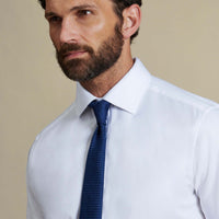 Duchamp Mens Royal Twill Shirt White