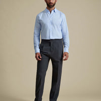 Duchamp Mens Wide Stripe Shirt Skyway