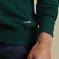 Duchamp Mens Long Sleeve Polo Knit Botanical Garden