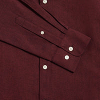 Duchamp Mens Oxford Shirt in Tibetan Red