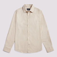Duchamp Mens Oxford Shirt in Beige