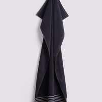 Duchamp Premium Cotton Brand Stripe Bath Towel Deep Well
