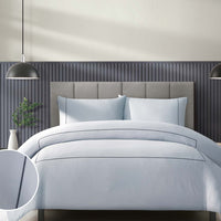 Duchamp Premium Cotton Sateen Embroidered Duvet Set High Rise