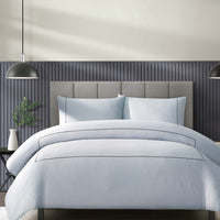 Duchamp Premium Cotton Sateen Embroidered Duvet Set High Rise