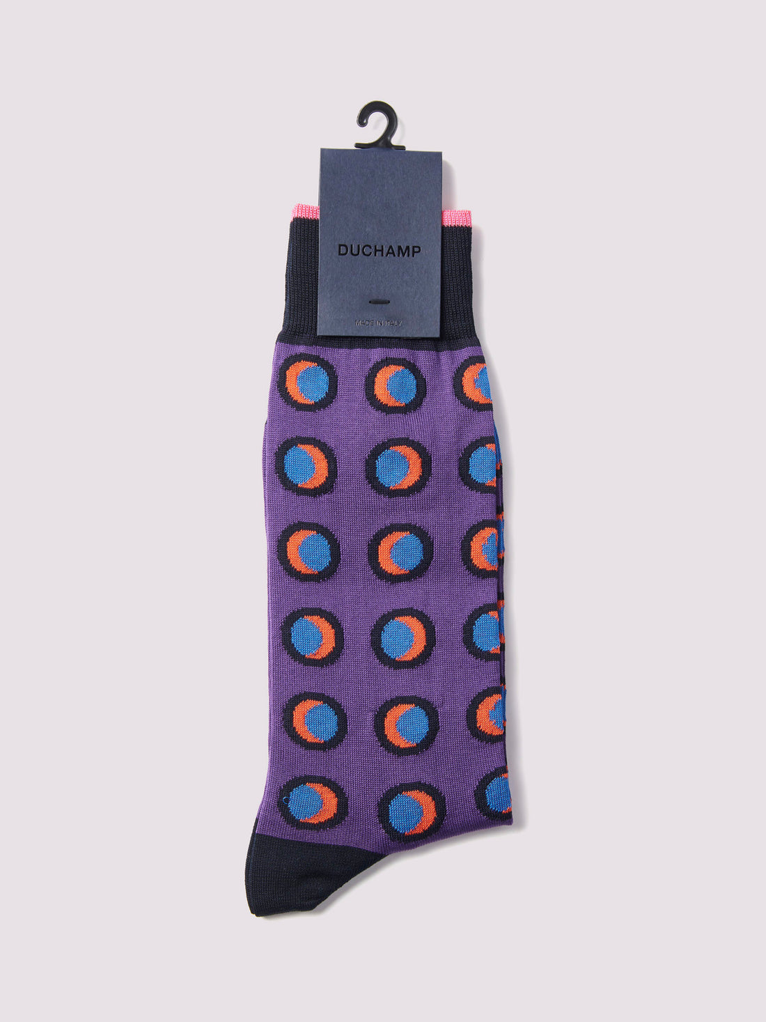 Duchamp Mens Disc Socks Petunia