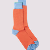 Heel Toe Sock Flame