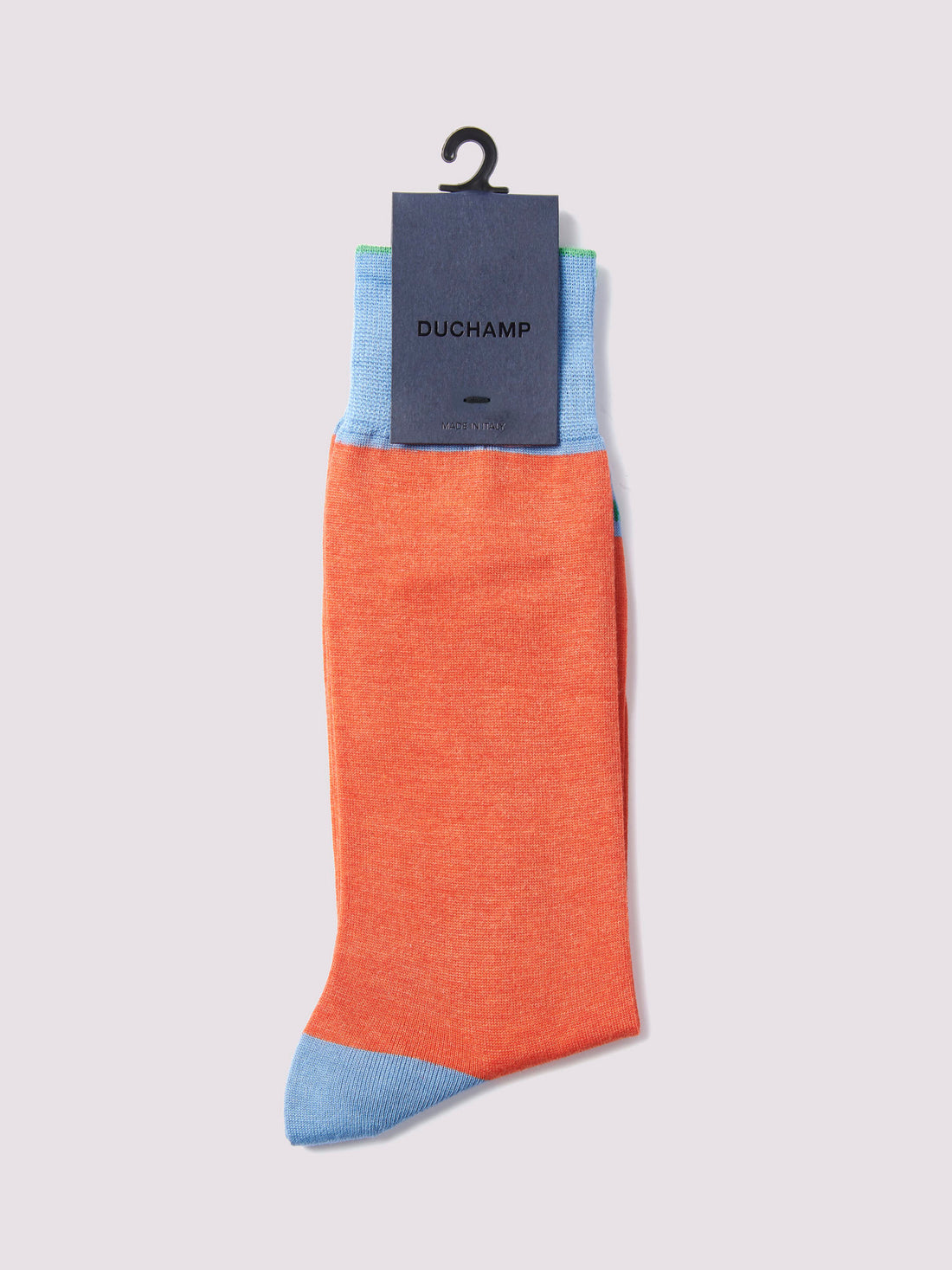 Heel Toe Socks in Bright Orange