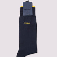 Duchamp Mens Logo socks Deep Well