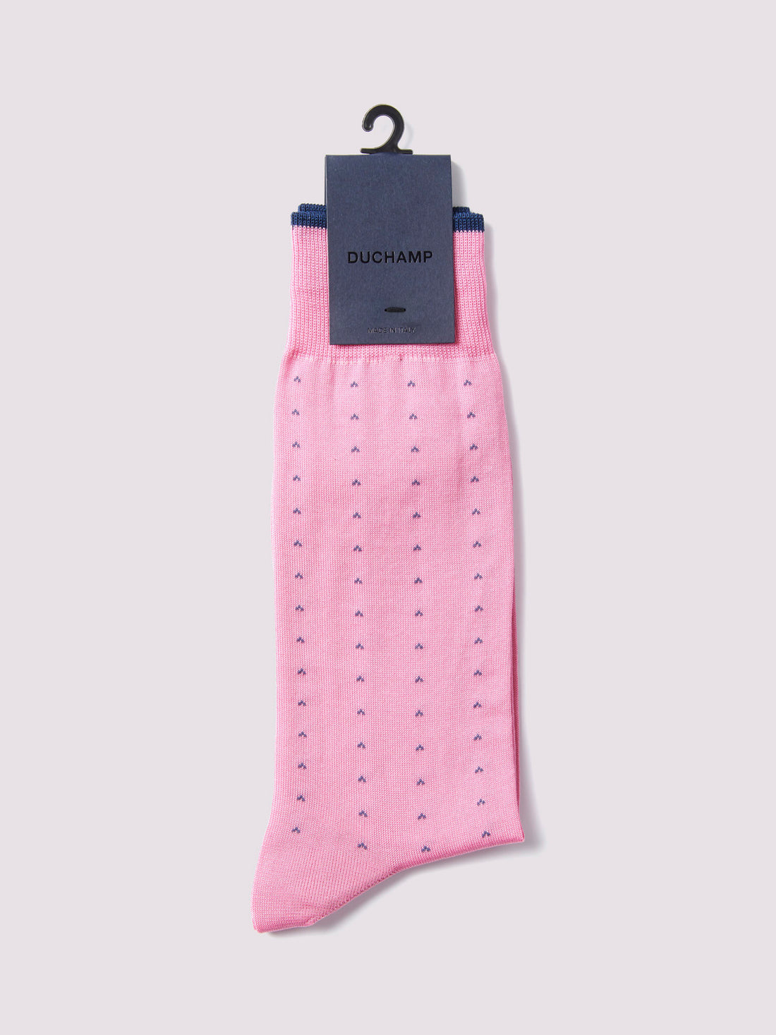 Dotted Socks in Pink Carnation