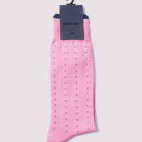 Dotted Socks Pink Carnation