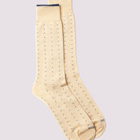 Dotted Sock Warm Sand