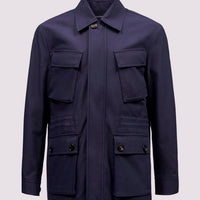 Duchamp Mens Windbreaker Jacket Medieval Blue