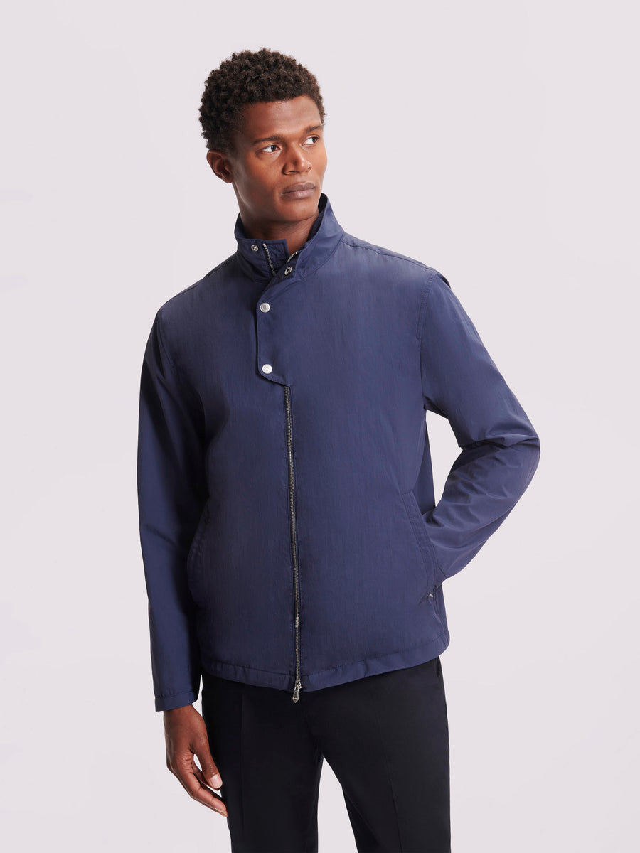 Duchamp Mens Windbreaker Jacket Medieval Blue