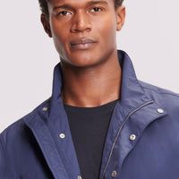 Duchamp Mens Windbreaker Jacket Medieval Blue