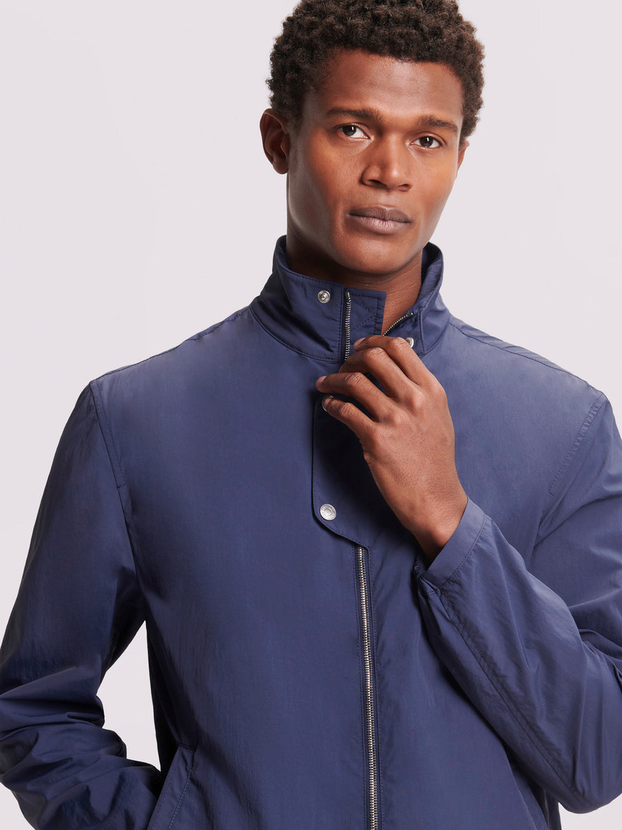 Duchamp Mens Windbreaker Jacket Medieval Blue