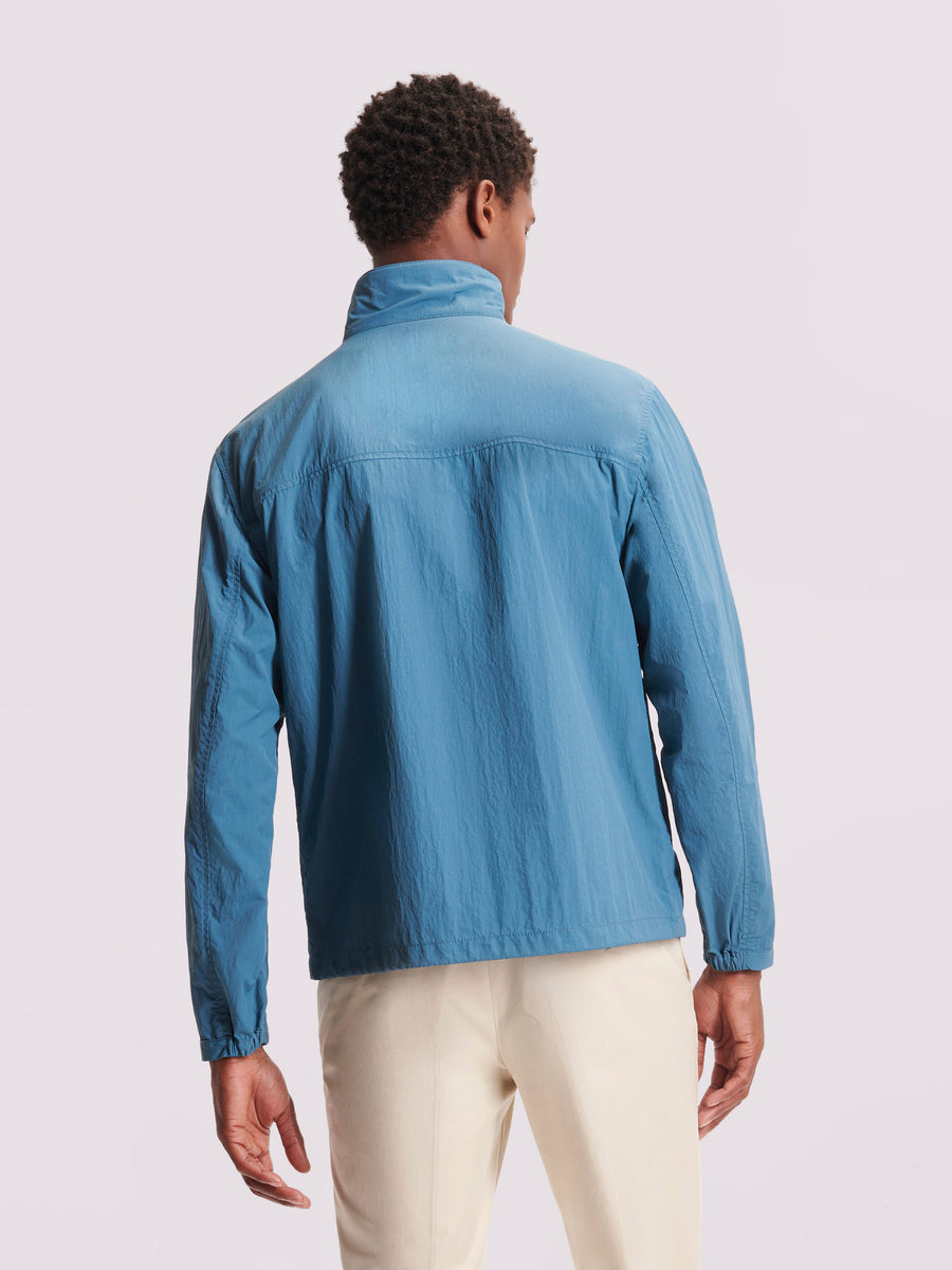 Duchamp Mens Windbreaker Jacket Mallard Blue