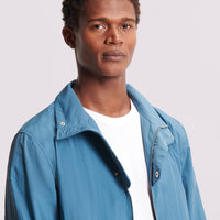 Windbreaker Jacket in Teal Blue