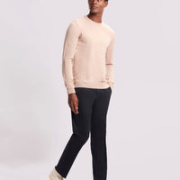 Merino Wool Crew Neck Sweater Sand