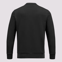 Duchamp Mens French Terry Crew Neck Sweatshirt Black