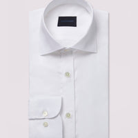 Duchamp Mens Long-Sleeve Formal Shirt White