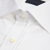 Duchamp Mens Long-Sleeve Formal Shirt White