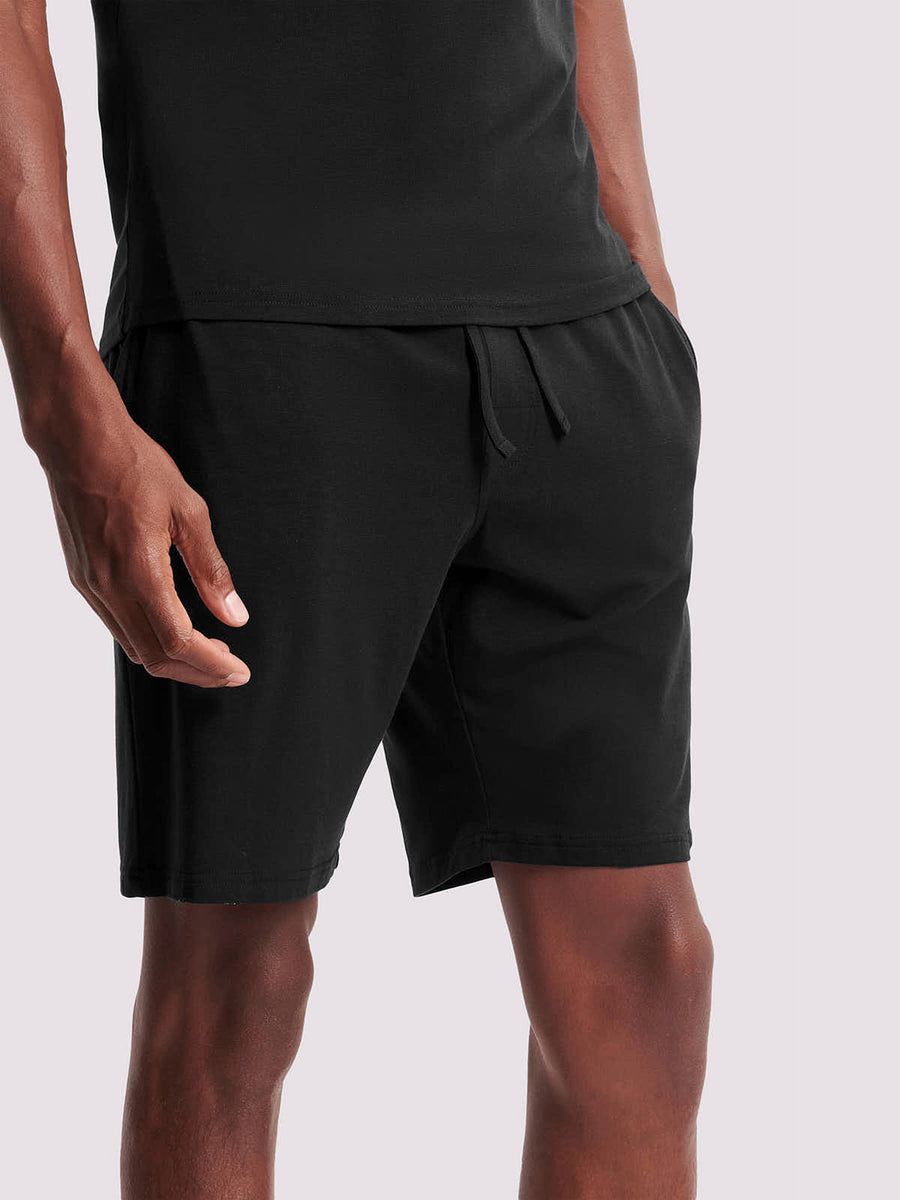 Lounge Wear Shorts in Black