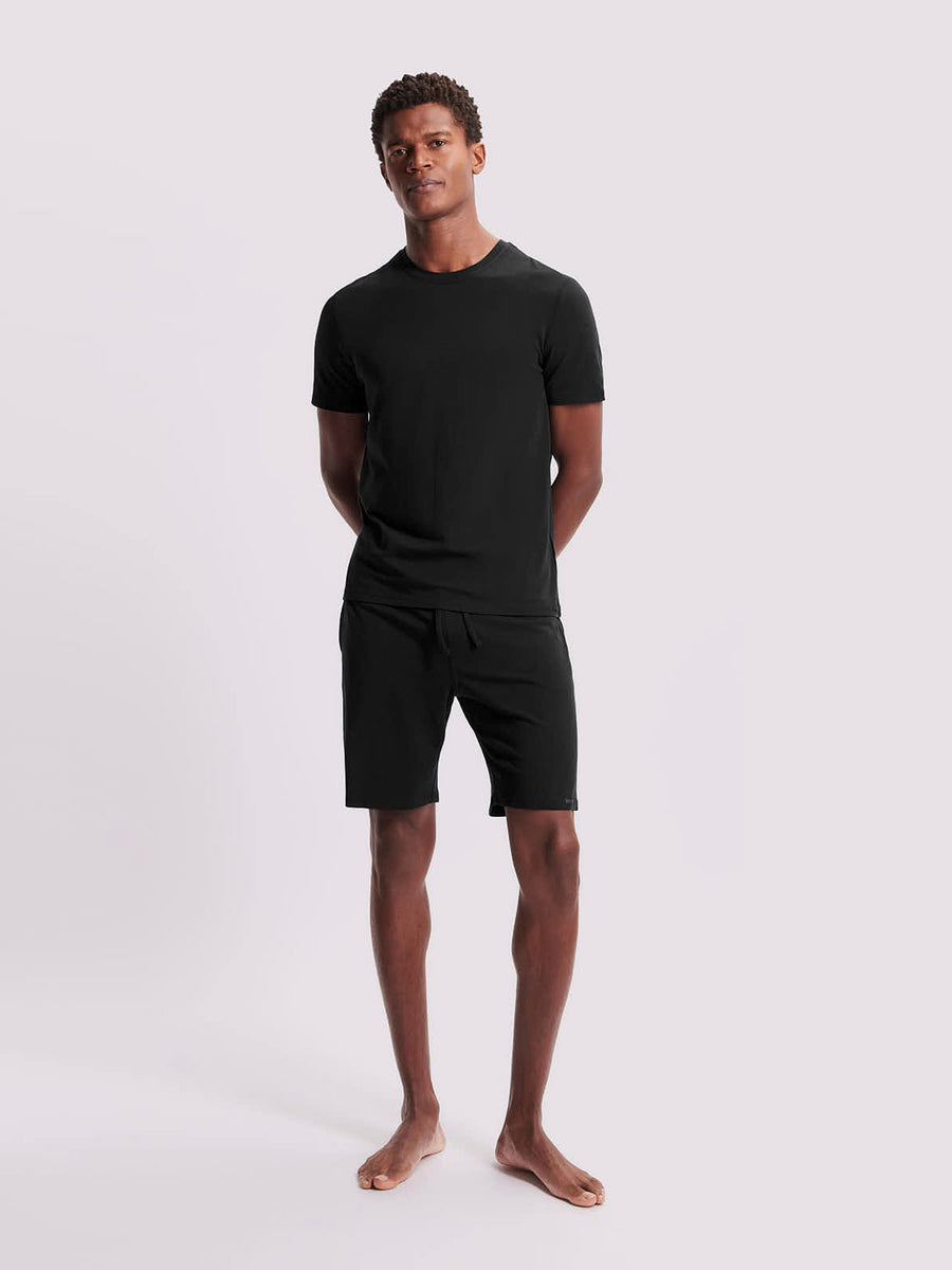 Lounge Wear Shorts in Black