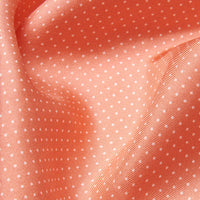 Polka Dot Pocket Square Coral Haze