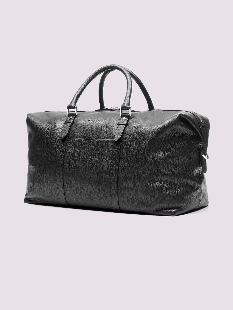 Weekend Leather in Holdall Black