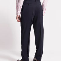 Single Breasted 2 Button Suit Trouser Medieval Blue