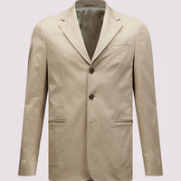 Duchamp Mens Single Breasted 3 Button Suit Jacket Plaza Taupe