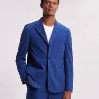 Duchamp Mens Single Breasted 3 Button Suit Jacket Medieval Blue