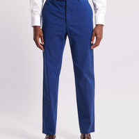 Single Breasted 3 Button Suit Trouser Medieval Blue