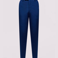 Single Breasted 3 Button Suit Trouser Medieval Blue