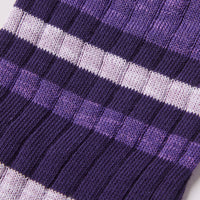 Melange Stripe Socks Petunia