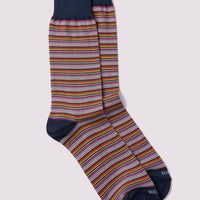 Platinum Stripe Socks Spectra Yellow