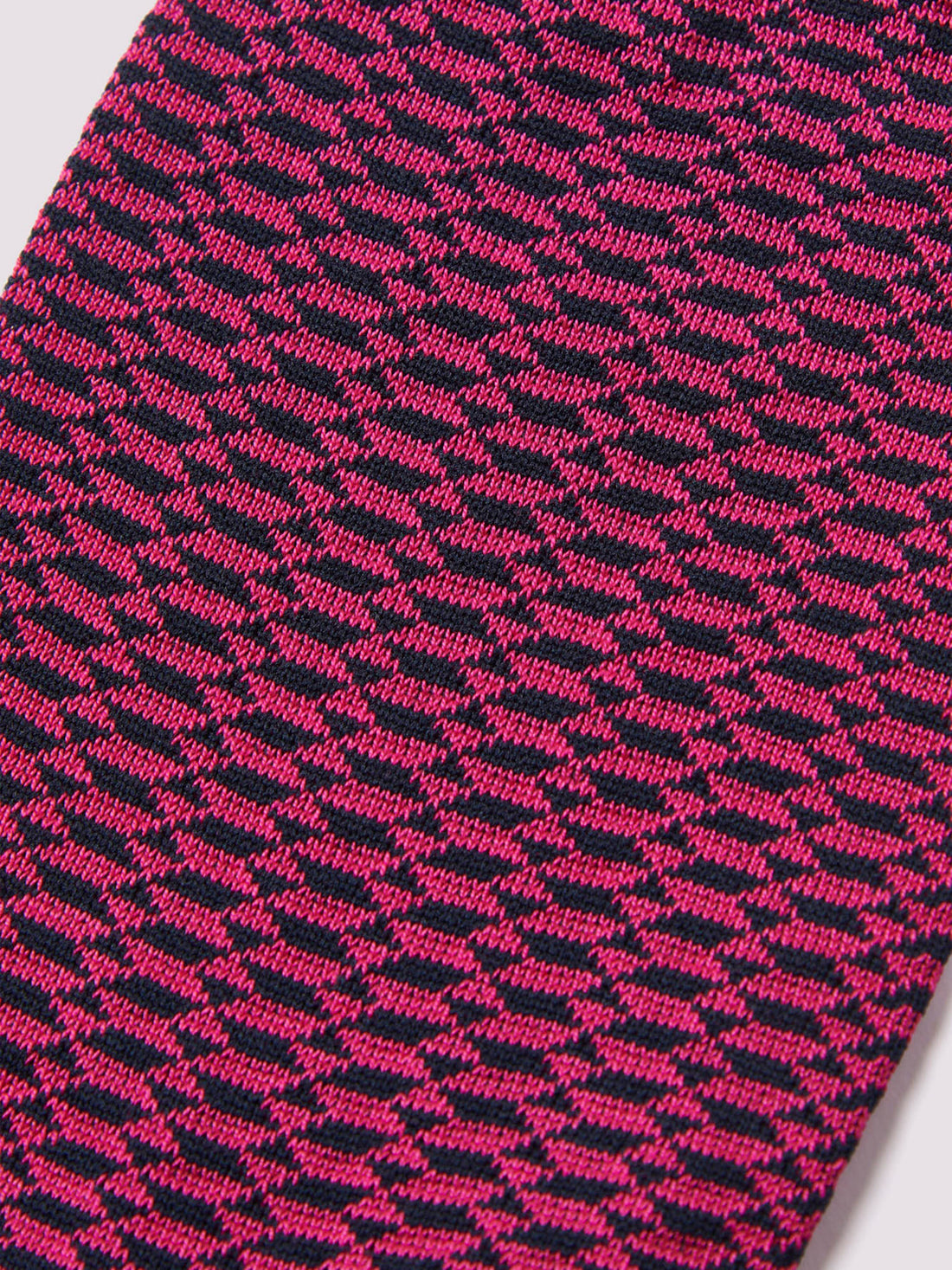 Mini Geo Socks Fuchsia