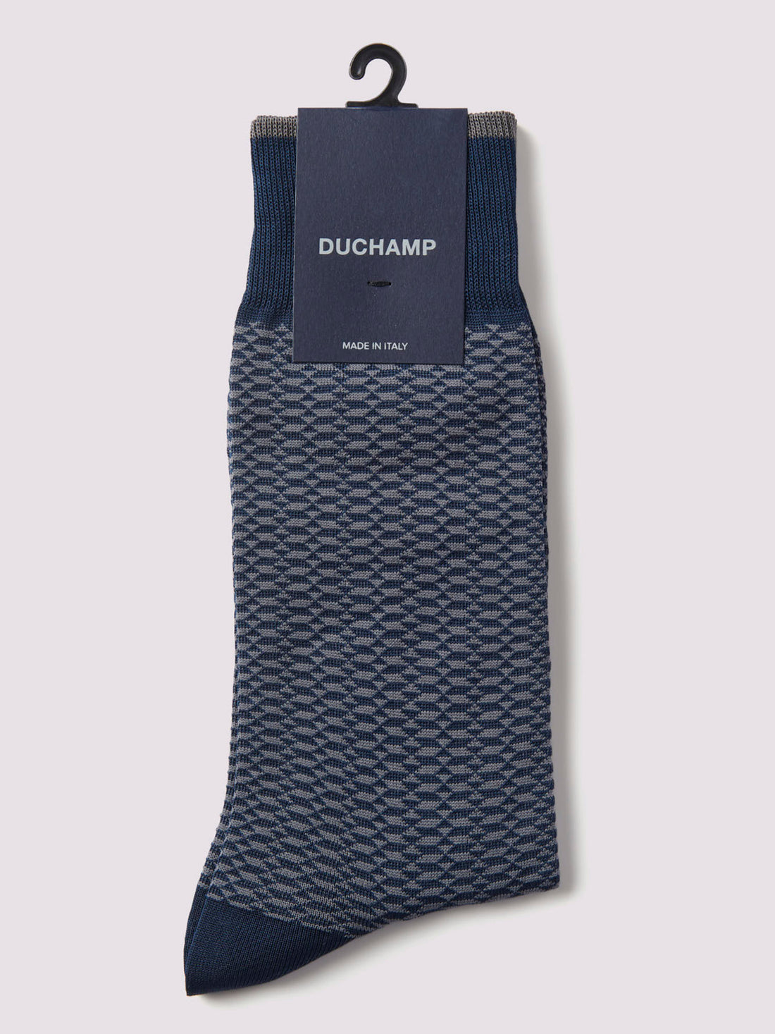 Mini Geo Socks in Dark Navy