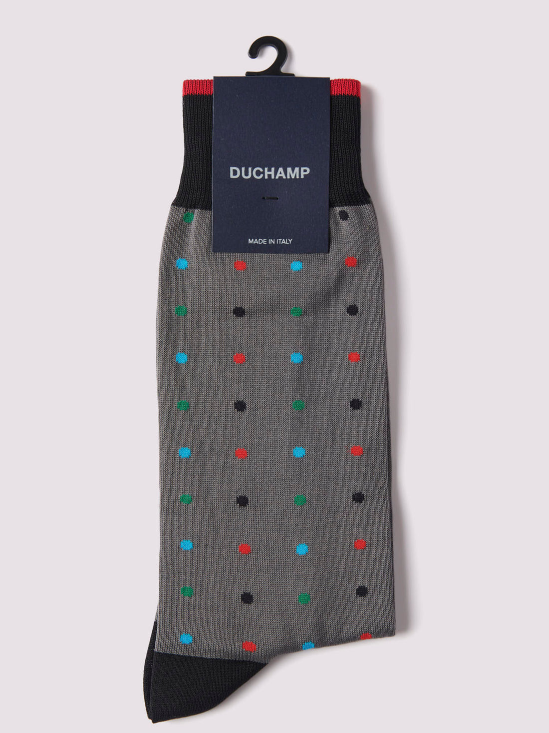 Multi Spot Socks in Monument