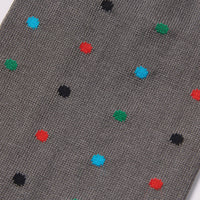 Multi Spot Socks in Monument