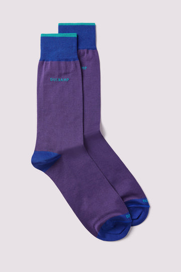 Heel Toe Socks in Purple