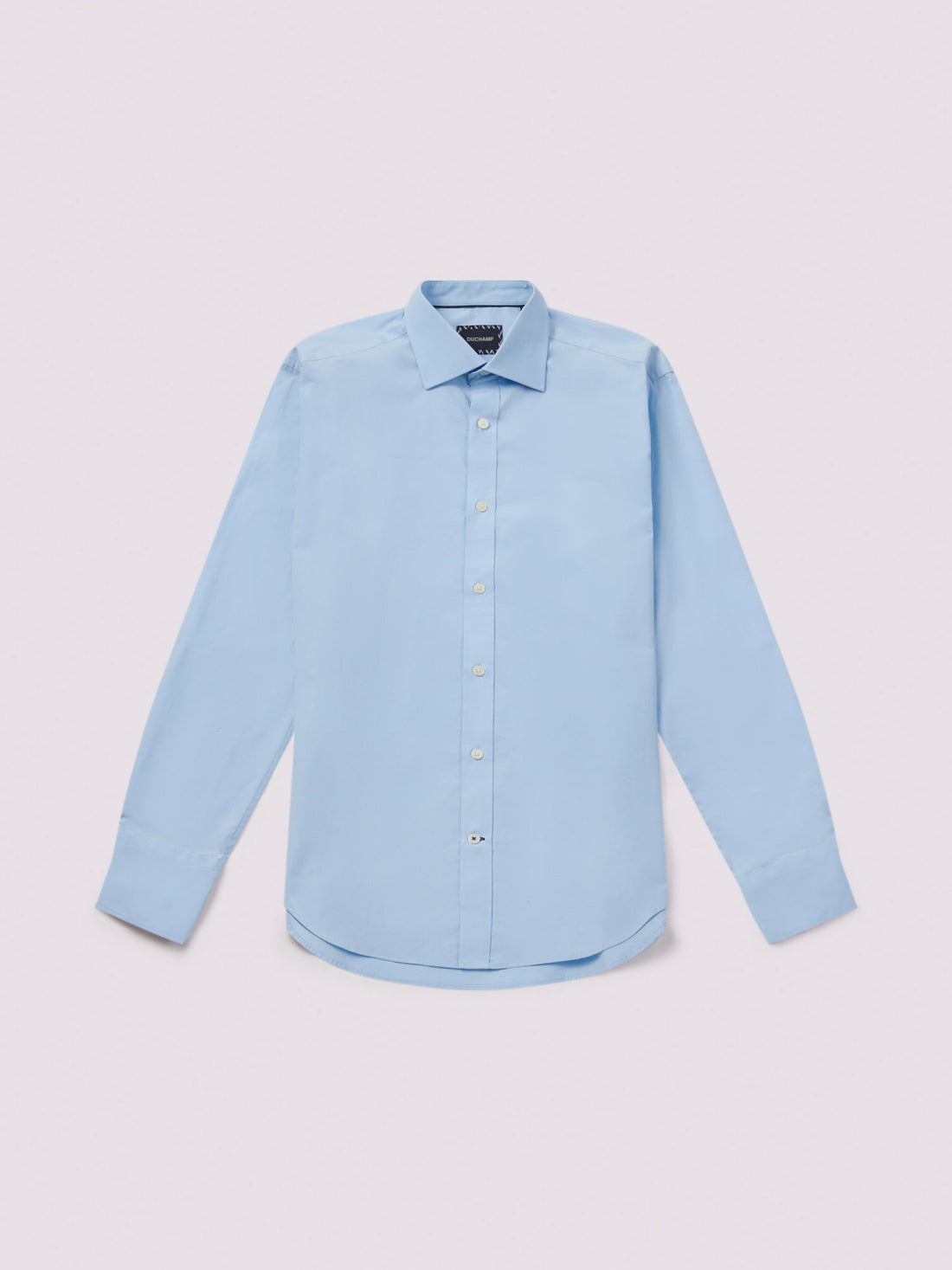 Poplin Stretch Shirt in Skyway