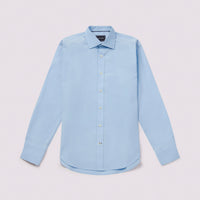 Poplin Stretch Shirt in Skyway