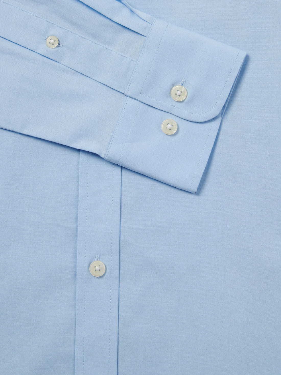 Poplin Stretch Shirt in Skyway