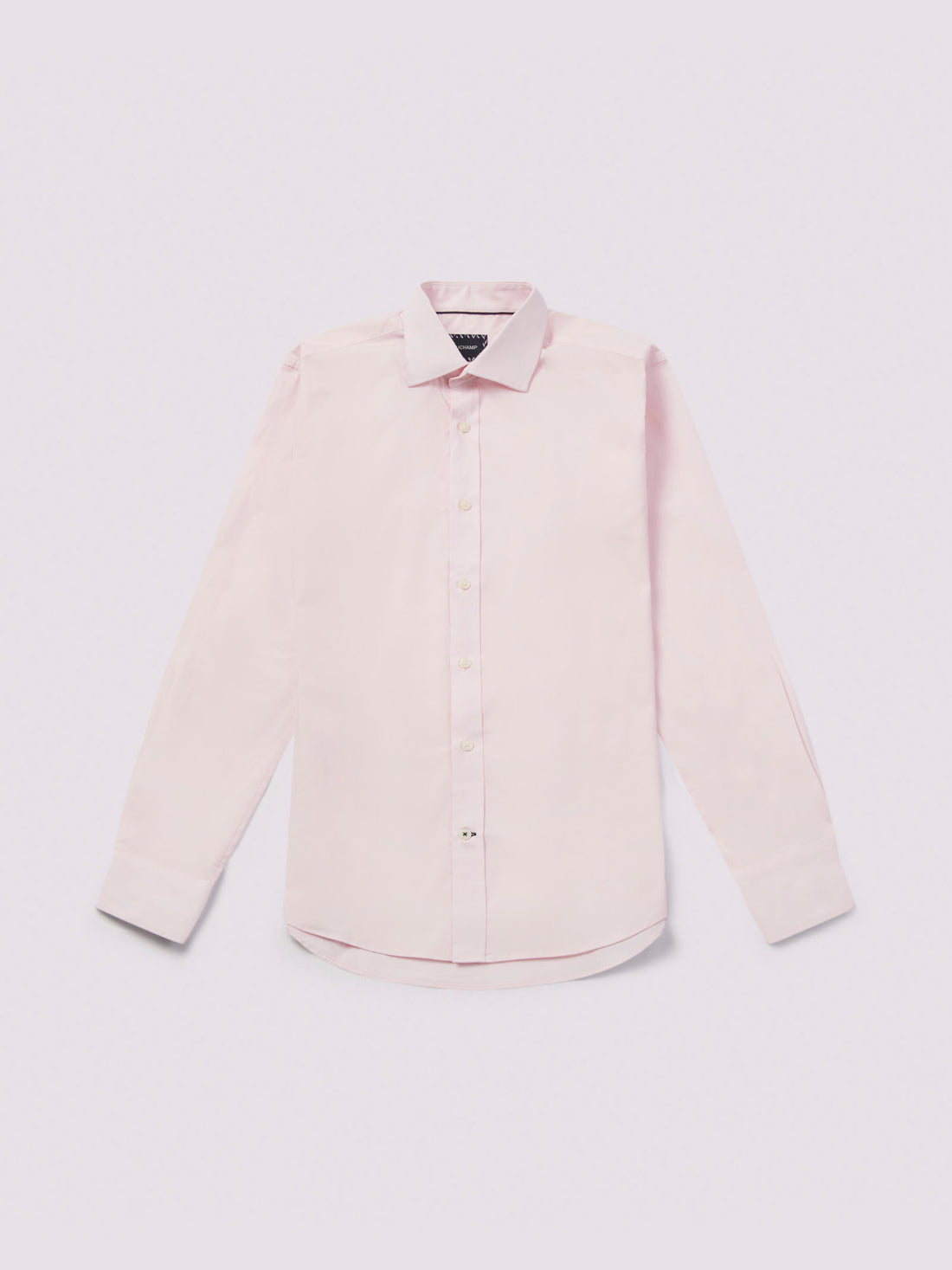 Poplin Stretch Shirt in Chalk Pink