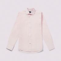 Poplin Stretch Shirt in Chalk Pink