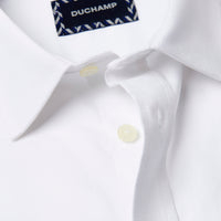 Duchamp Mens Royal Oxford Shirt White